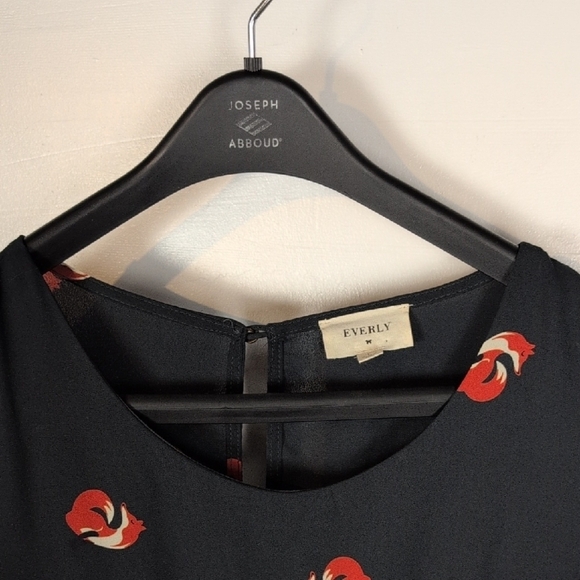 Everly Fox Print Romper - Picture 2 of 10